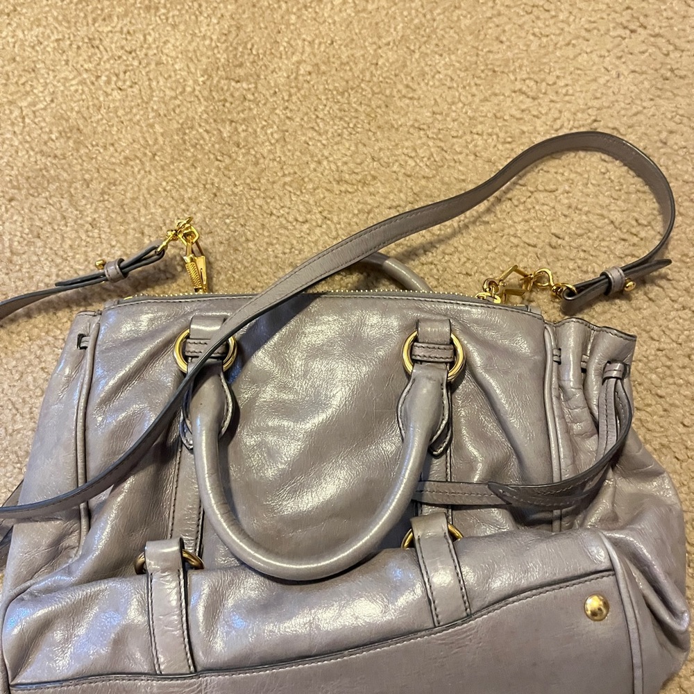 miu miu Vitello crossbody handbag